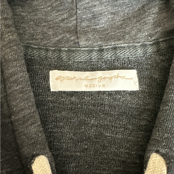 Spiritual Gangster Women's Charcoal Zip-Up Hoodie - Picture 2 of 4